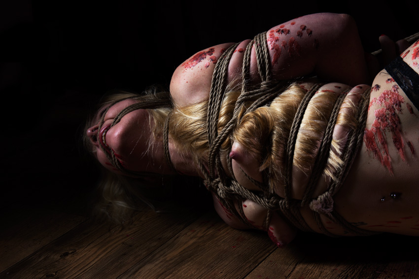 Iongantas Shibari Bondage Session Rope By Wykd Dave Photography Clover Brook 023